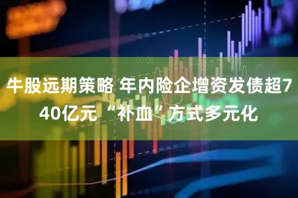 牛股远期策略 年内险企增资发债超740亿元 “补血”方式多元化