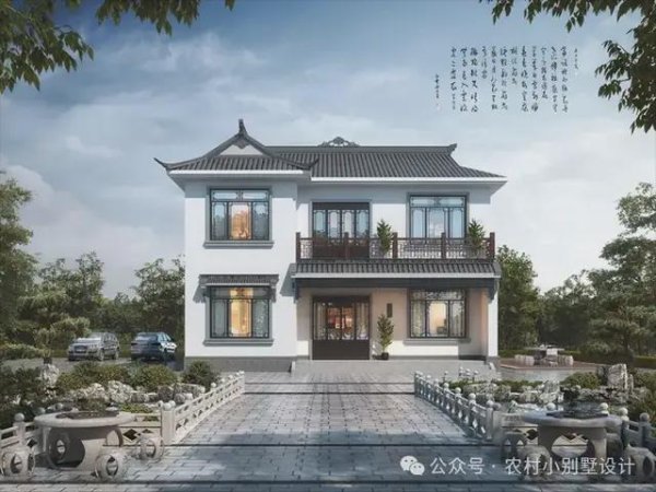 美林资管 20套古风古韵二层新中式别墅，归田园居，回乡建房就选它！